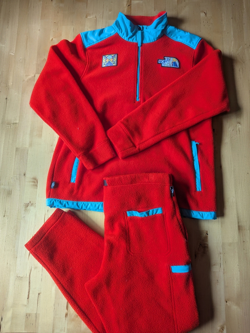 The North Face Matching Set Alpine Polartec 200 Men’s Zip Pullover Fleece Pants